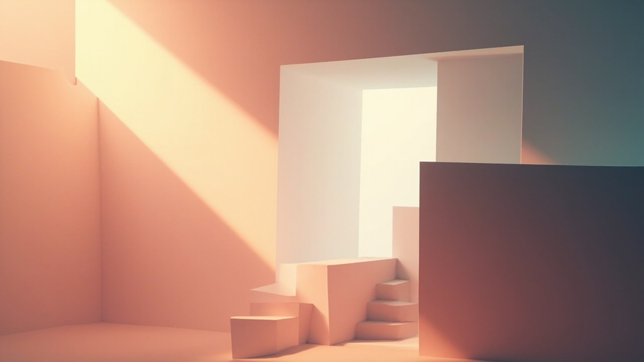 Abstract editorial illustration accompanying